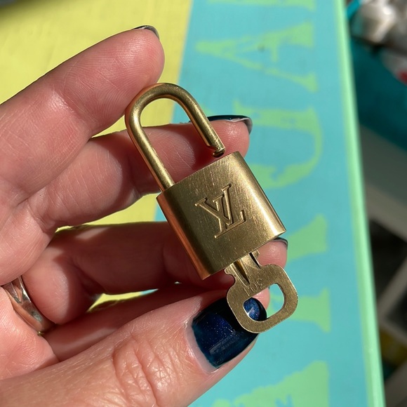 Louis Vuitton Accessories Authentic Louis Vuitton Padlock And Key